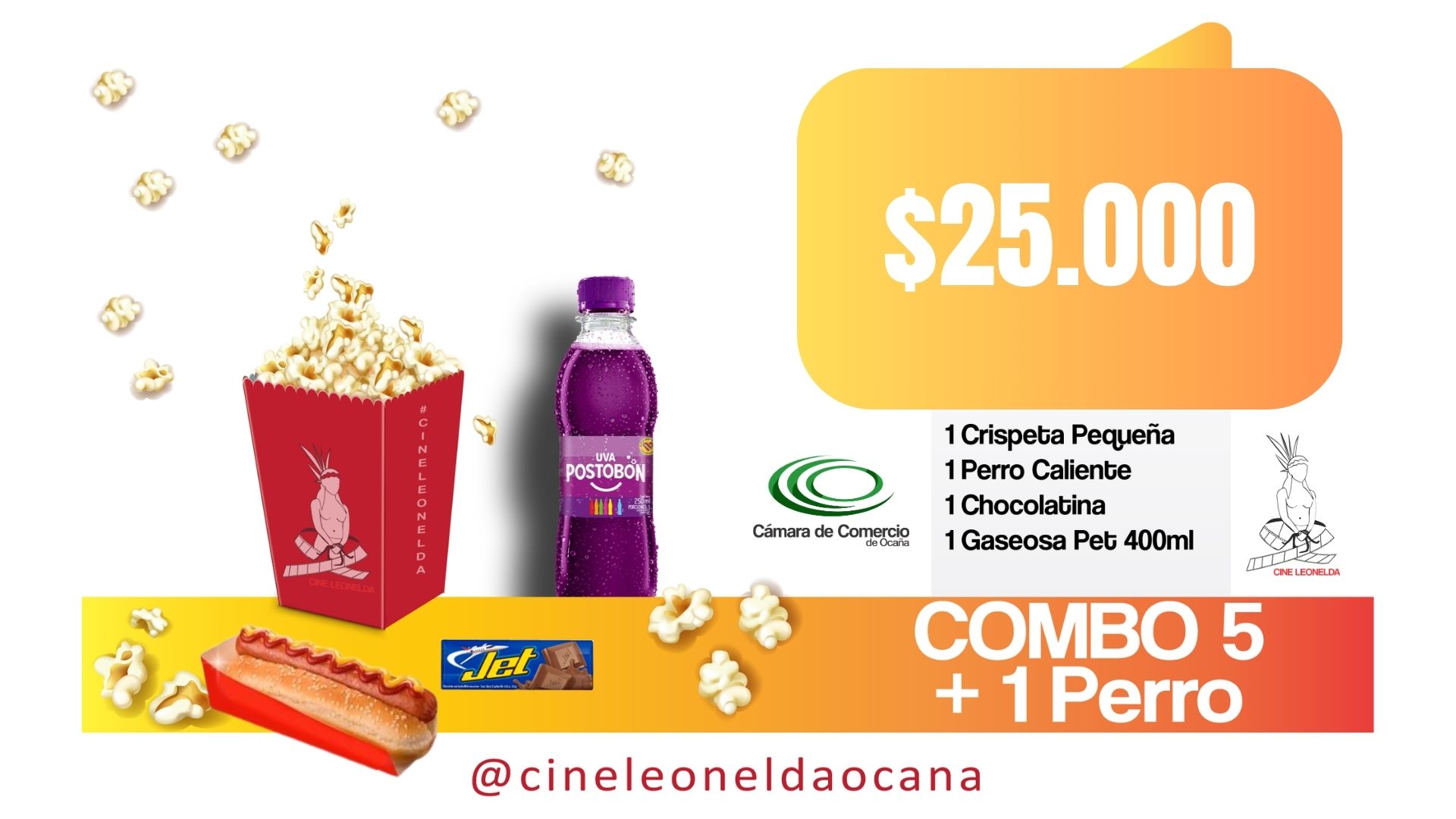 COMBO 5 + 1 PERRO